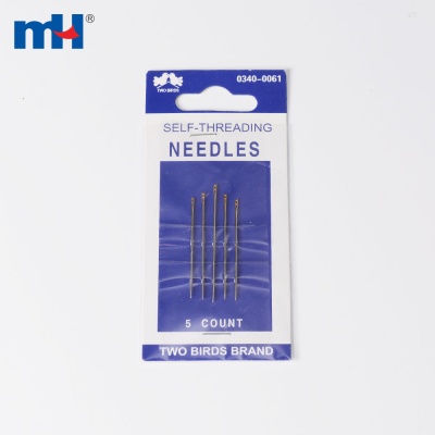 Self-Threading Needles